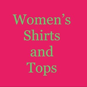 Women’s shirts, tunics, tees and blouses. DO NOT BUY CATEGORY DIVIDER